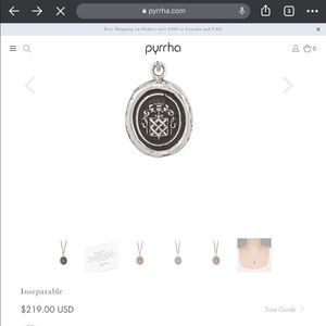 Pyrrha Inseparable Talisman Necklace